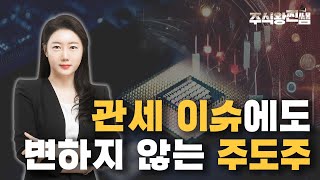 관세 이슈에도 변하지 않는 주도주 [유쌤의 일타시황]