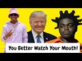 Kodak Black Calls Out PLIES For Shading Donald Trump