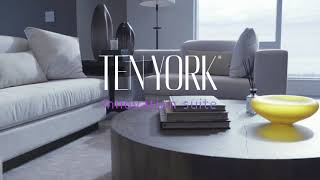 Take a quick tour of this luxury, high tech innovation suite at Ten York in Toronto