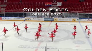 Golden Edges - Loppi-Ice 2025 - Synchronized skating