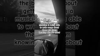 it’s basically therapy - helps me process w/o hurting them #heartbreak #singer #songwriter #player