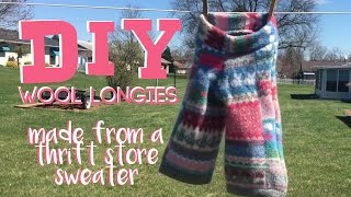 DIY Wool Longies Cloth Diaper Sewing Video Tutorial - #ClothDiapers