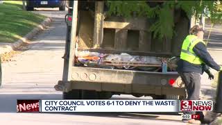 Omaha's City Council Votes to Deny Waste Management Contract