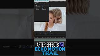 Create motion trail echoes, After Effects tutorial ✅ Fast! #echo #motion