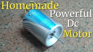 Homemade,diy simple,powerful Dc motor