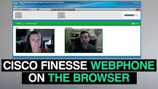 Cisco Finesse Webphone Gadget Inside Browser