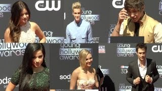 2013 Young Hollywood Awards Lucy Hale, Ian Somerhalder, Austin Mahone, Cody Simpson, Becky G