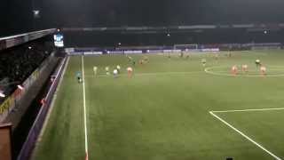 Streaker at soccer match cambuur leeuwarden holland the netherlands eredivisie