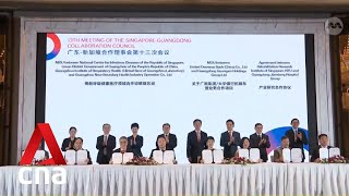 Singapore, Guangdong exploring ways to boost trade relations