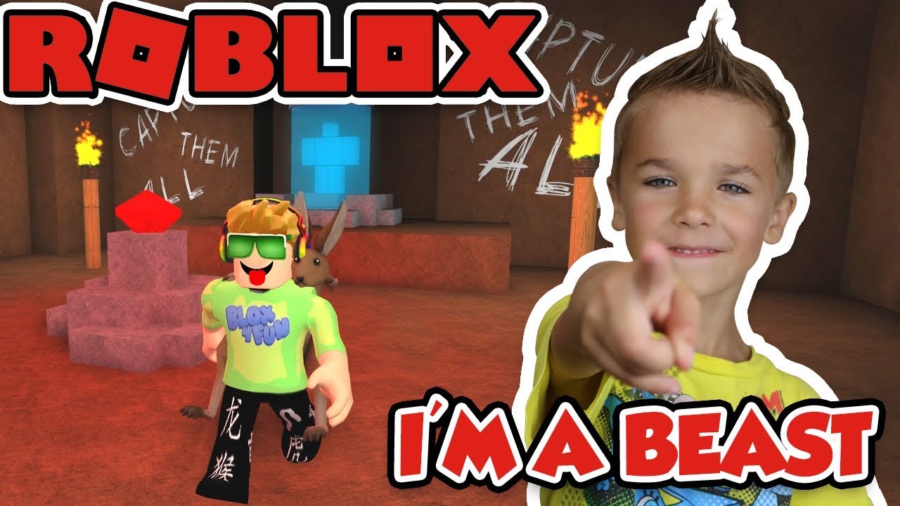 I'M A BEAST In ROBLOX FLEE THE FACILITY! RUN, HIDE, ESCAPE! - YouTube