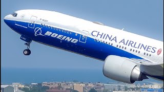 1 Hour CLOSE UP TAIPEI Taoyuan Airport Plane Spotting (TPE/RCTP)