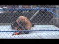 WWE SmackDown 1/23/10 Batista vs Rey Mysterio - Steel Cage Match Part 2/2 HQ