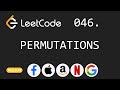 Permutations - Leetcode 46 - Python