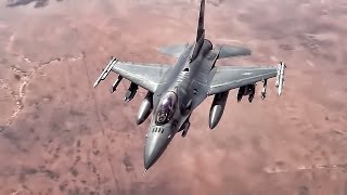 F-16 Fighting Falcons & E-3 Sentry AWACS Over Iraq