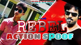 😯Best Spoof Action scene From the Return Of Rebel || south Hindi Dubbed Best Action scene||😱