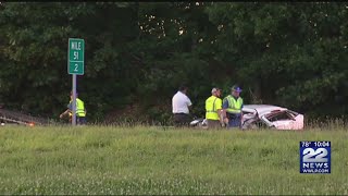 Tractor trailer causes accident on Mass Pike in Chicopee