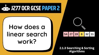 Linear Search | 1.3 | OCR GCSE Computer Science | J277