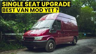 Ford Transit Single Seat Conversion | Remove \u0026 Replace Double Seat DIY