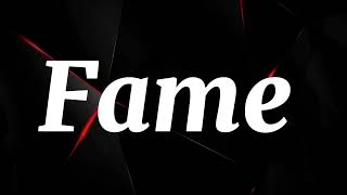 What Does FAME   Means || Meanings And Definitions in ENGLISH