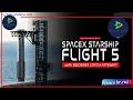 Space x Launch Starship Fifth test . Rocketman diaries