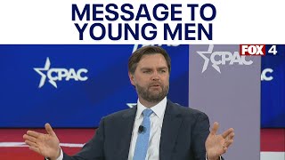 JD Vance to young men: You're not a bad person because you're a man