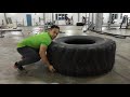 Jom Belajar Cara Flip Big Tyre dekat Gym