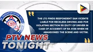 LTO revokes driver’s license of SUV owner involved in hit-and-run incident