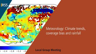 Meteorology: Climate trends, coverage bias and rainfall