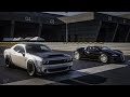 Gran Turismo 7 Drag race: Dodge Demon 170 vs Bugatti Veyron 16.4