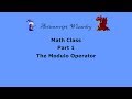 Introducing The Modulo Operator