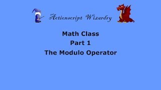 Introducing The Modulo Operator