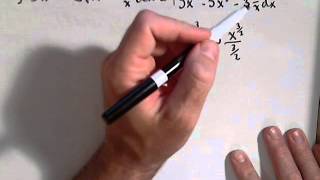Finding Antiderivatives by First Simplifying (Indefinite Integral)