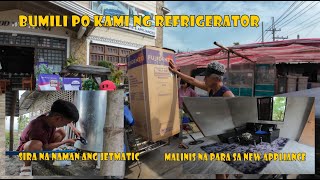 Bumili po kami ng refrigerator | Sira na nmn ang jetmatic | Cleaning Time