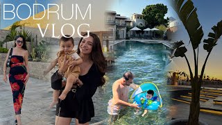 BODRUM TATİLİMİZ PART #1 | ÇOCUKLA GİDİLECEK PLAJLAR | YALIKAVAK'TA BUTİK OTEL TURU | VLOG