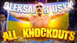 Tyson Fury in trouble? Oleksandr Usyk ALL KNOCKOUTS HIGHLIGHTS | BOXING K.O FIGHT HD