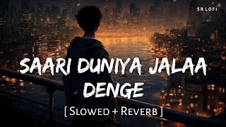 Saari Duniya Jalaa Denge (Slowed + Reverb) | Jaani, B Praak | Animal | SR Lofi
