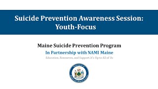 Suicide Prevention and Awareness Training