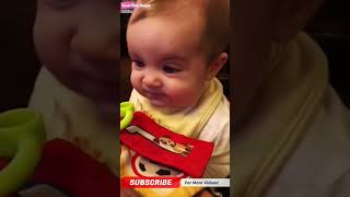 Watch These Hilarious Baby Reactions Trying Lemon for the First Time! 🍋🤣🤣 #shorts #shortsfeed