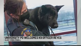 SUNY Cobleskill gets new K-9 officer