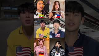 APT - ROSE \u0026 Bruno Mars Song Cover By Different singer Who is the best singer comment 🇰🇷🇺🇸#music