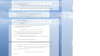 Statistics Writing assignment