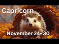 Capricorn, What's In Store?! Weekly Tarot November 24-30 2024