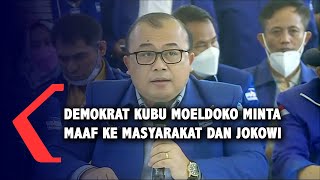 Demokrat kubu Moeldoko Minta Maaf ke Masyarakat dan Jokowi Karena Timbulkan Kegaduhan