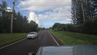 Road from Lihue to Princeville, Hawaii. GoPro Hero10 Timelapse (November 17th, 2024.