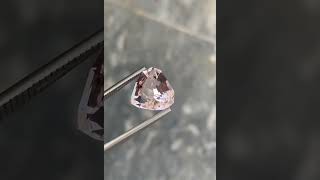 Pink Morganite 7.10 Carats Custom Precision Cut Loose Afghani Gemstone #morganite #gemstone #viral