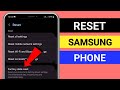 How to Reset Samsung Phone to Factory Settings || How To Factory Reset Samsung Phone