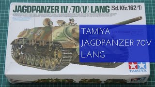 Tamiya 1/35 Jagdpanzer IV/70(V) Lang (340) Kit Review