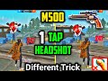 [ Different Trick ] M500 One Tap Headshot Trick | Garena Free Fire