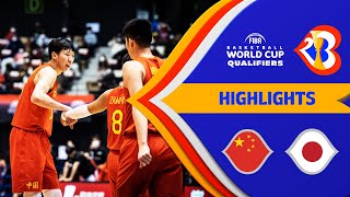 China - Japan | Highlights - #FIBAWC 2023 Qualifiers