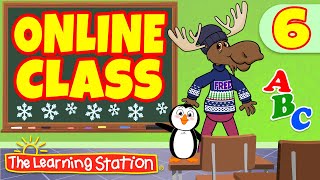 Online / Virtual Class Learning #6 ♫ Move & Freeze Learning FUN ♫ Kids Songs by The Learning Station